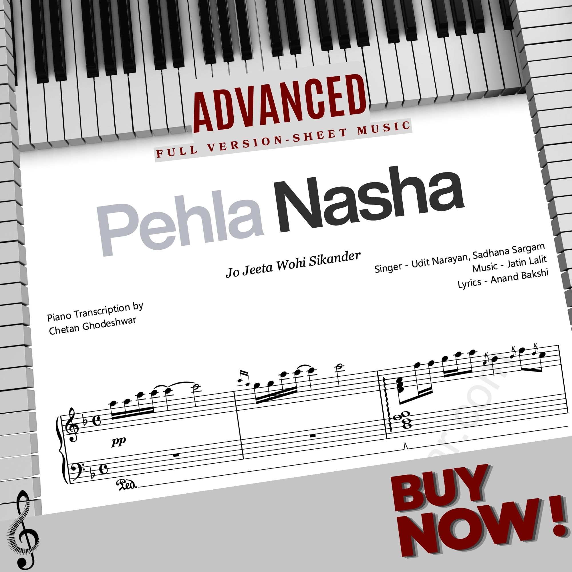 Pehla Nasha Sheet Music