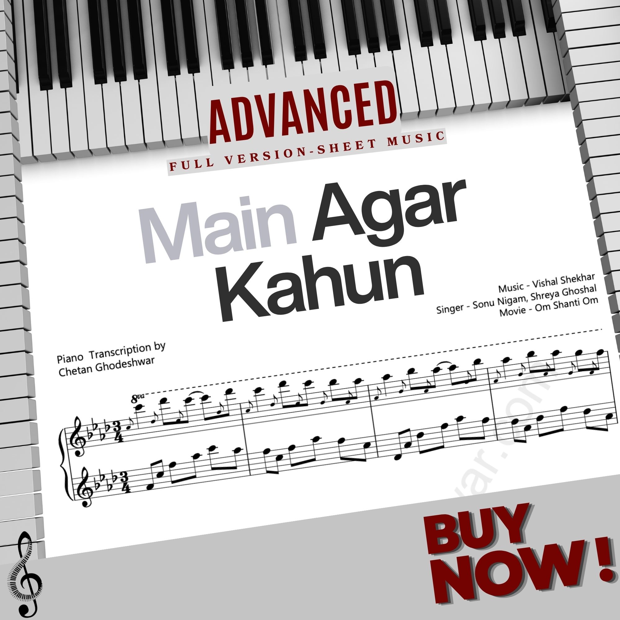 Main Agar Kahun Sheet Music