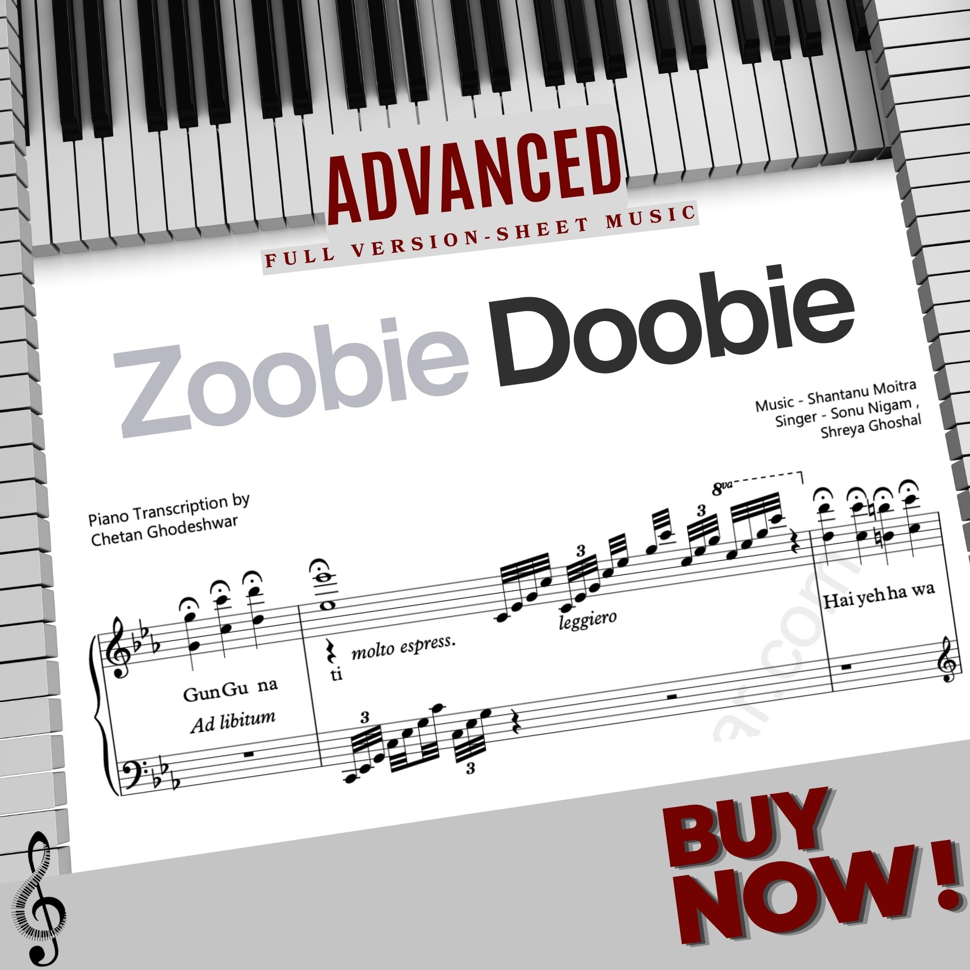 Zoobie Doobie Sheet Music