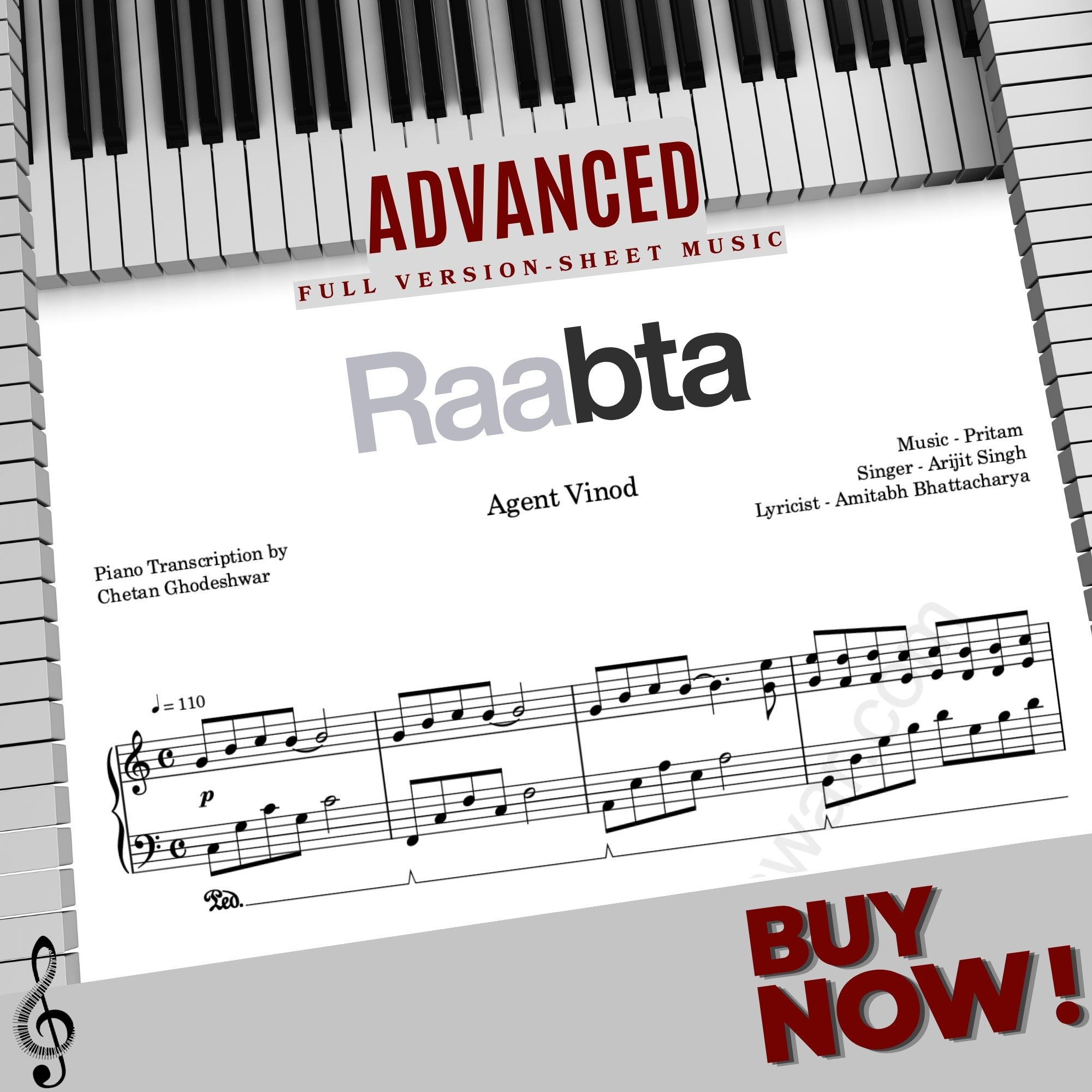 Raabta Sheet Music